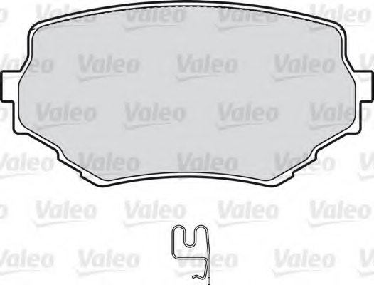 VALEO 598534 Brake Pad Set, disc brake